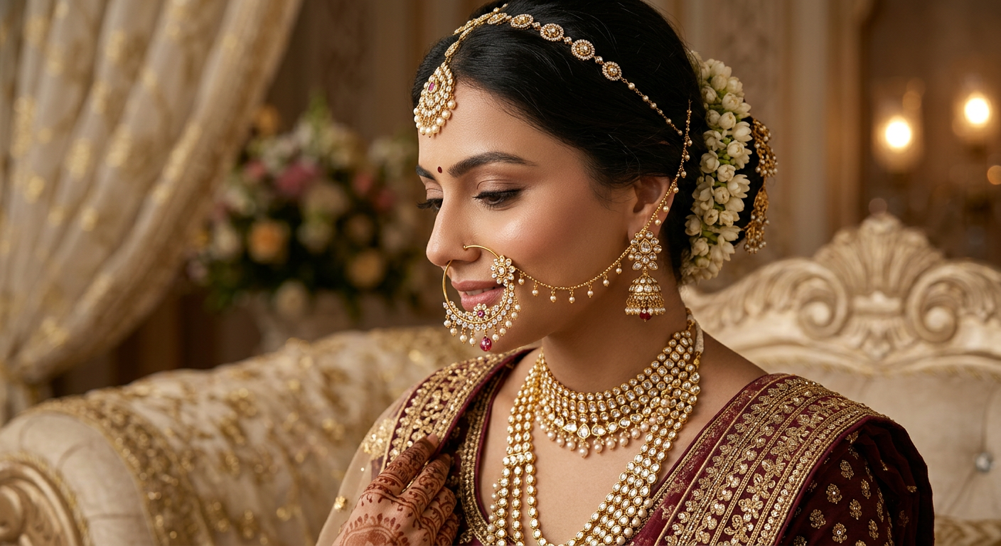Bridal Nose Rings